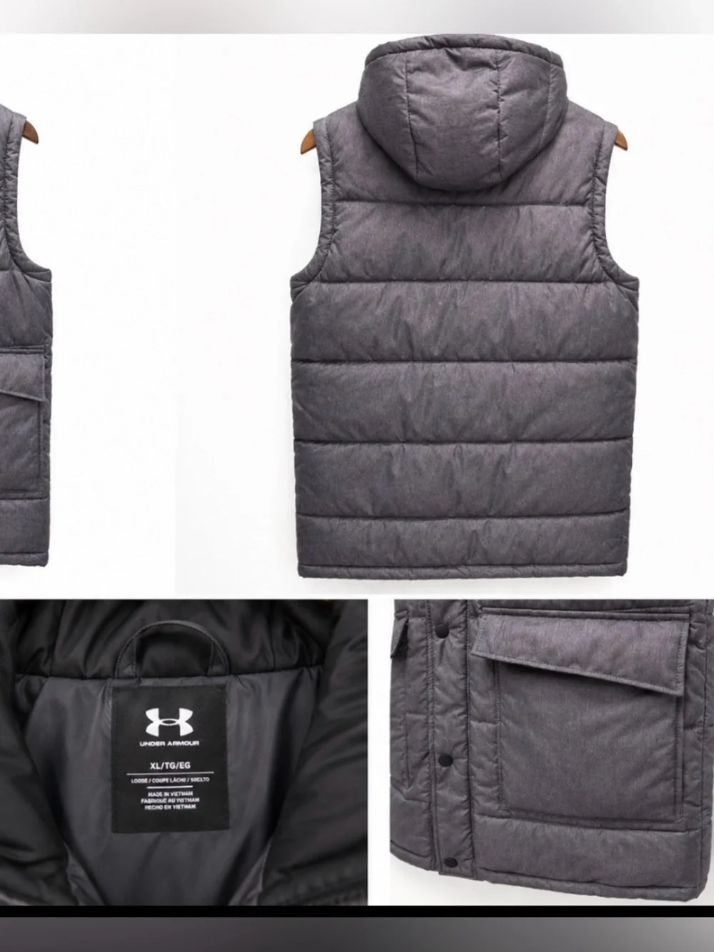 Under Armour sleeveless quilted